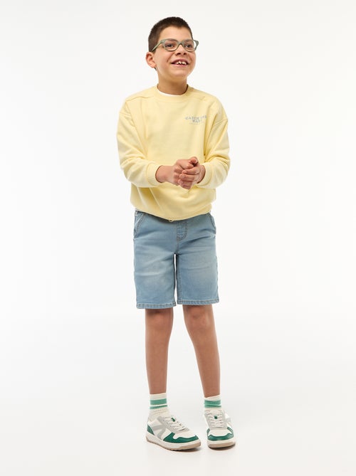 Sudadera estampada - Colección fácil de poner - Kiabi