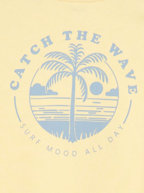 Sudadera estampada - Colección fácil de poner - Kiabi