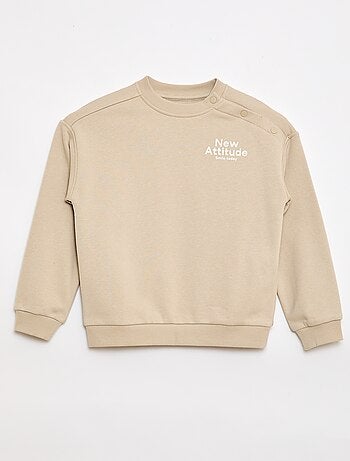 Sudadera estampada - Colección fácil de poner