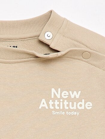 Sudadera estampada - Colección fácil de poner