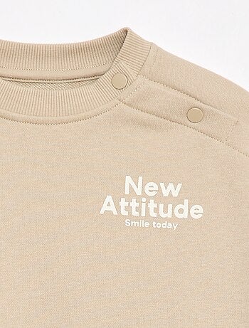 Sudadera estampada - Colección fácil de poner