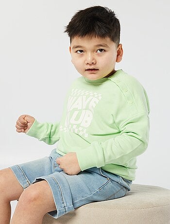 Sudadera estampada - colección fácil de poner