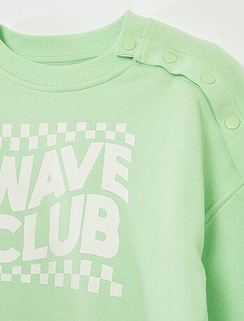 Sudadera estampada - colección fácil de poner