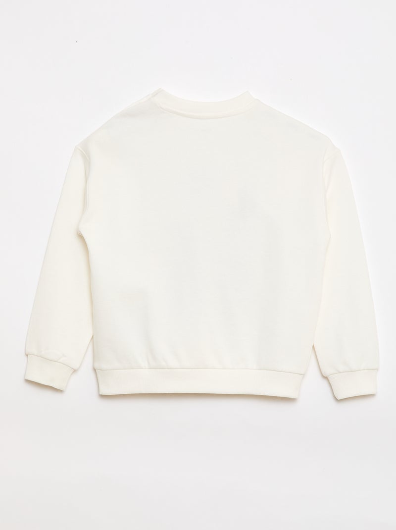 Sudadera estampada - 'Minnie' 'Disney' - Colección fácil de poner Blanco - Kiabi