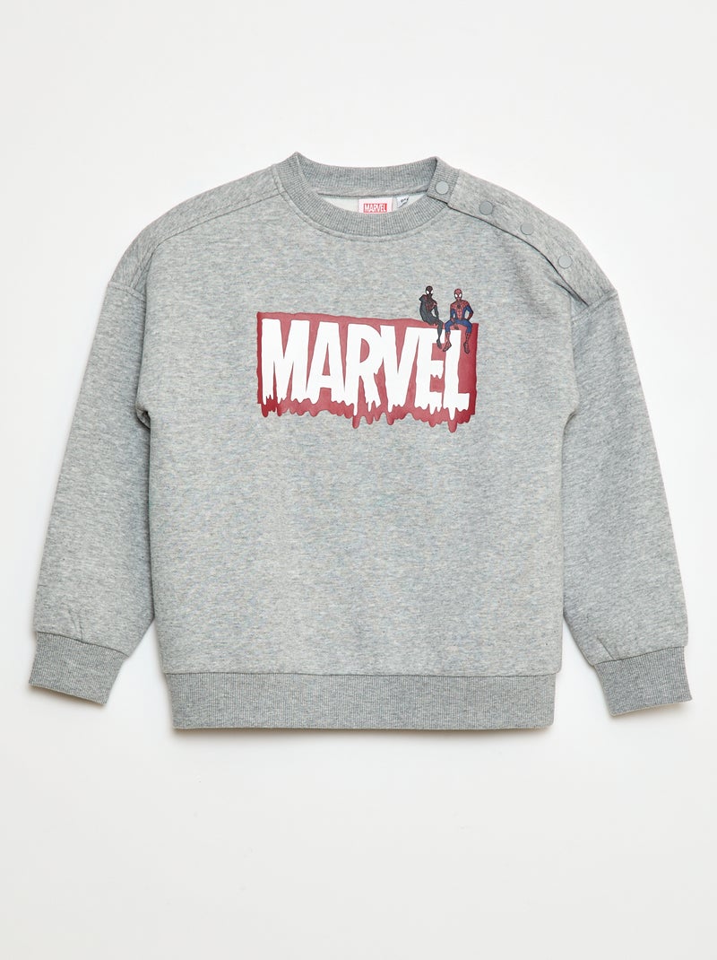 Sudadera estampada - Spider-Man - Marvel - So Easy Gris - Kiabi