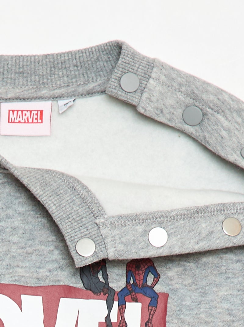 Sudadera estampada - Spider-Man - Marvel - So Easy Gris - Kiabi