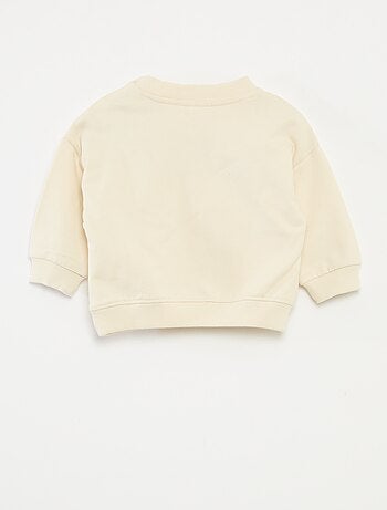 Sudadera estampada animada 'Snoopy' en polar de algodón