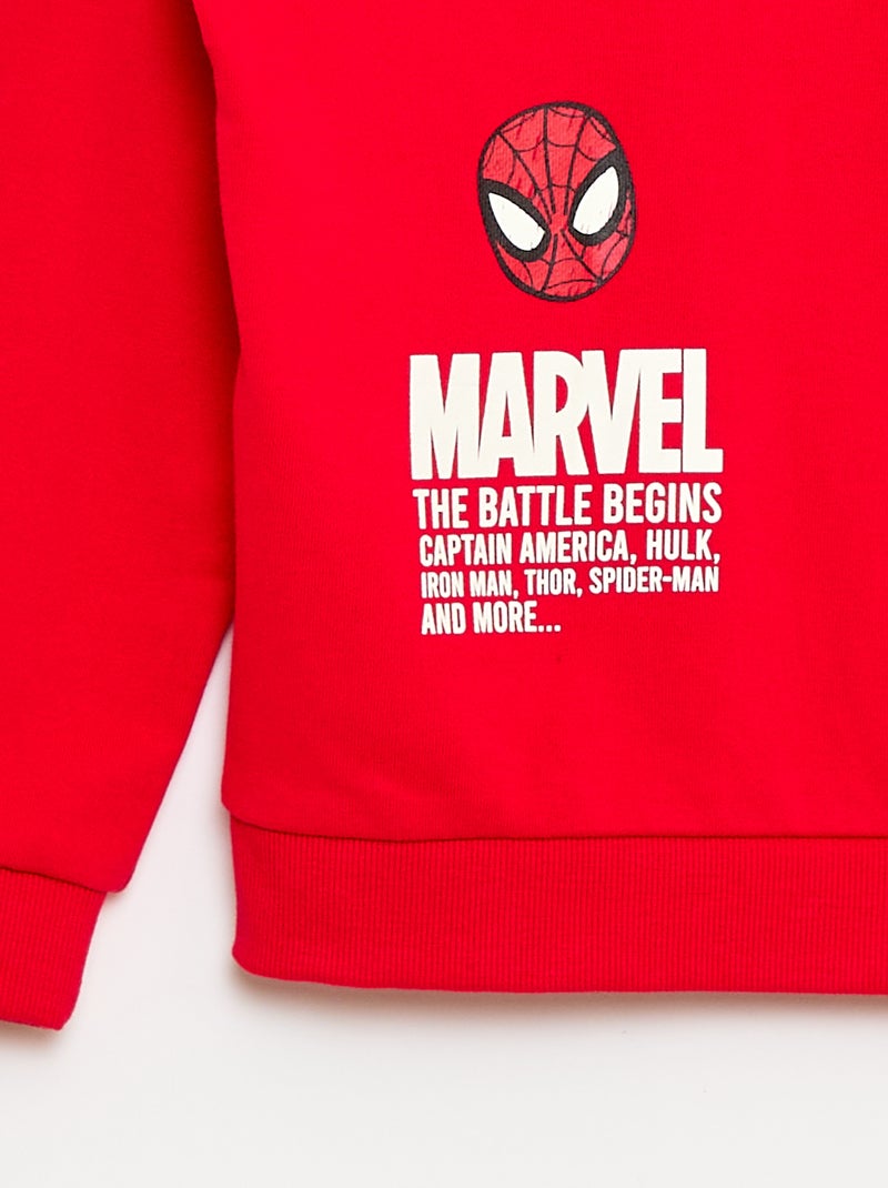 Sudadera estampada 'Avengers' 'Marvel' Rojo - Kiabi