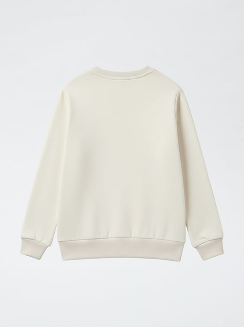 Sudadera estampada 'Bluey' en felpa de algodón liso - Kiabi