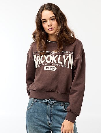 Sudadera estampada 'Brooklin'