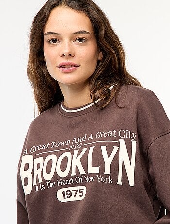 Sudadera estampada 'Brooklin'