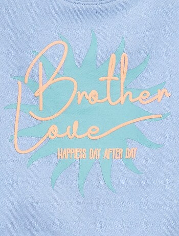 Sudadera estampada 'Brother'