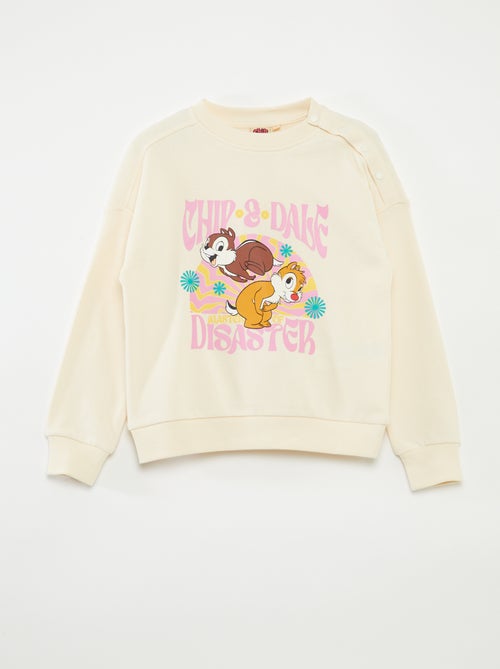 Sudadera estampada 'Chip y Dale' de 'Disney' - colección fácil de poner - Kiabi