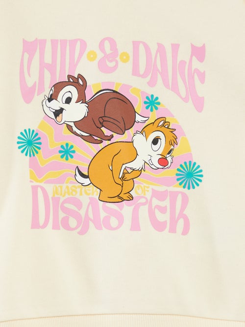 Sudadera estampada 'Chip y Dale' de 'Disney' - colección fácil de poner - Kiabi