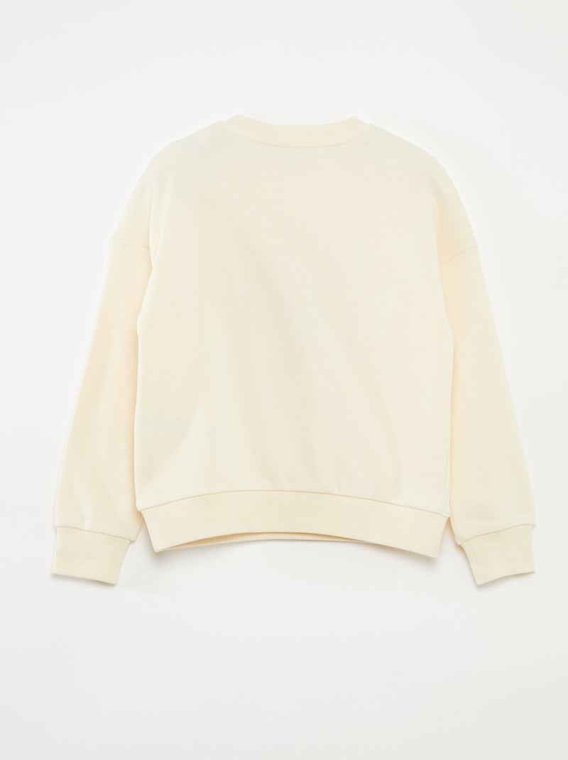 Sudadera estampada 'Chip y Dale' de 'Disney' - colección fácil de poner BEIGE - Kiabi