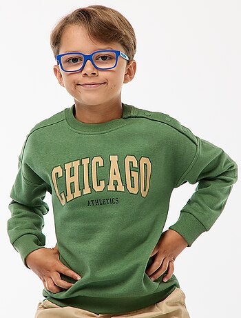 Sudadera estampada con automáticos imantados - So Easy