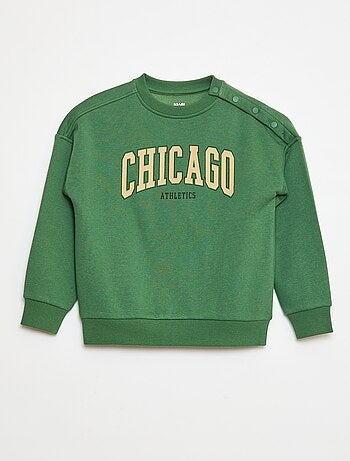 Sudadera estampada con automáticos imantados - So Easy