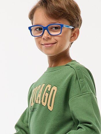 Sudadera estampada con automáticos imantados - So Easy