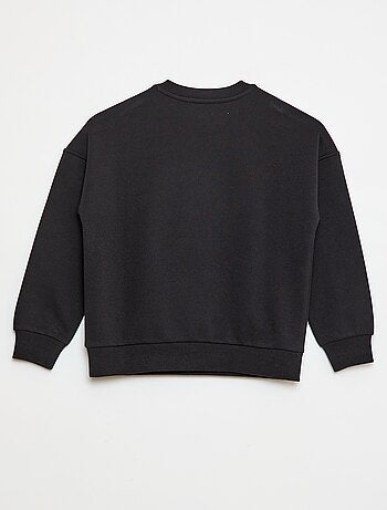 Sudadera estampada con botones a presión magnéticos - So Easy