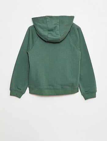 Sudadera estampada con capucha - Fácil de Poner