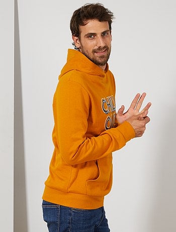 Hombre de más de 1’90m - Sudadera estampada con capucha +1,90 m - Kiabi