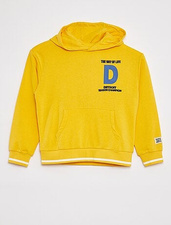 Sudadera estampada con capucha