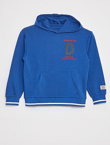 Sudadera estampada con capucha