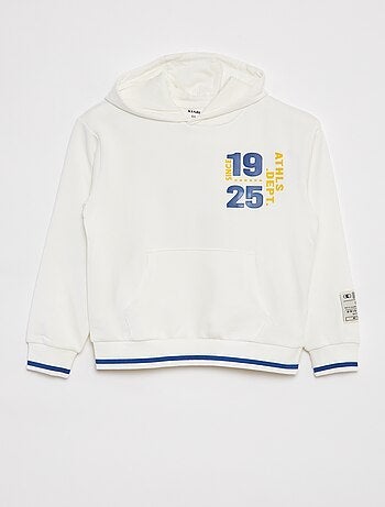 Sudadera estampada con capucha