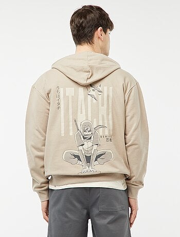 Sudadera estampada con capucha 'Naruto'