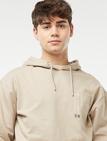 Sudadera estampada con capucha 'Naruto'
