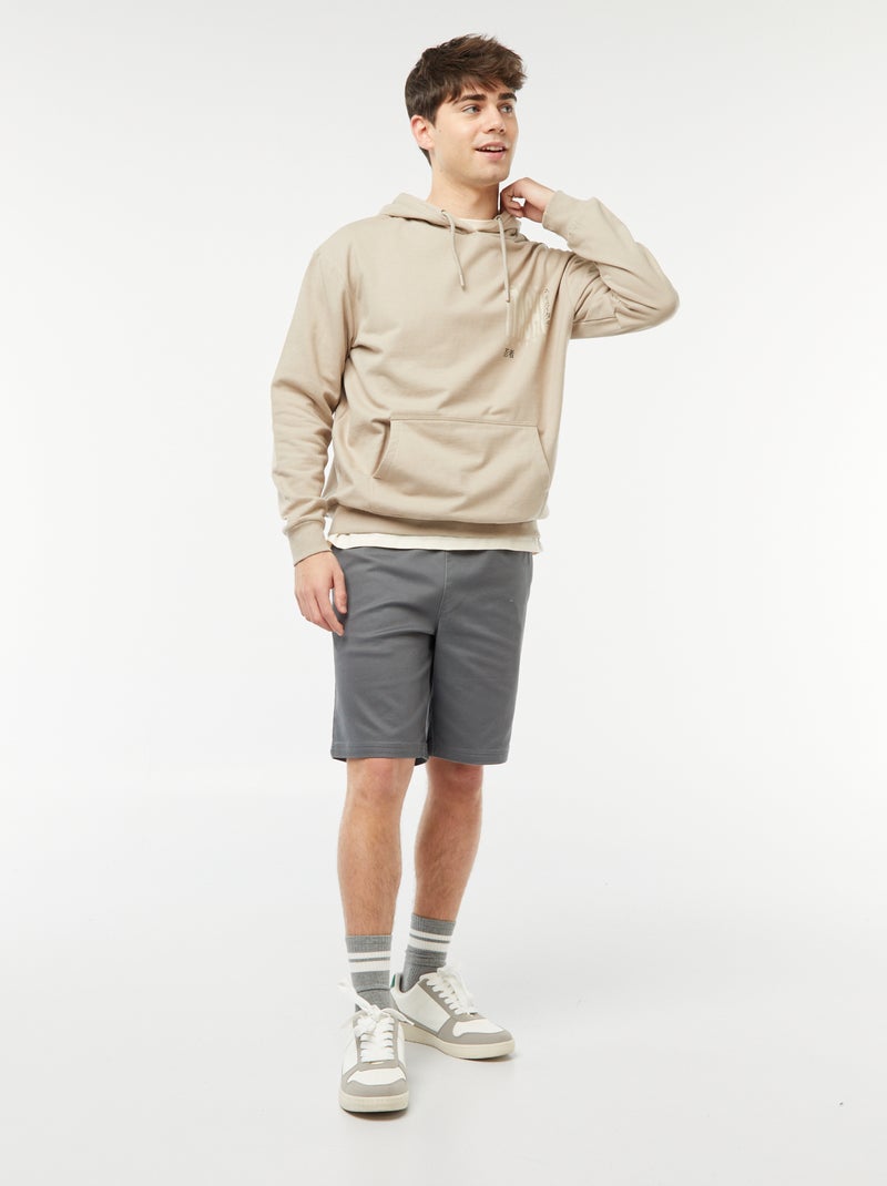 Sudadera estampada con capucha 'Naruto' BEIGE - Kiabi