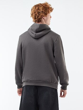 Sudadera estampada fantasía en algodón liso