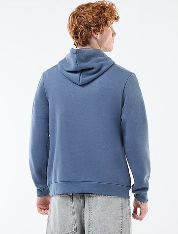Sudadera estampada fantasía en algodón liso