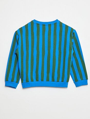 Sudadera estampada de algodón