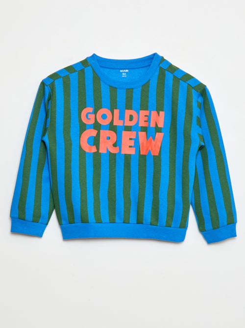Sudadera estampada de algodón - Kiabi