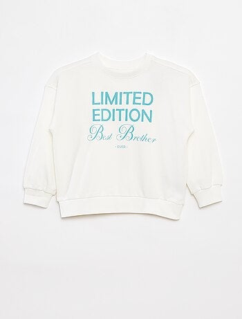 Sudadera estampada de chándal