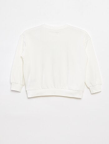 Sudadera estampada de chándal