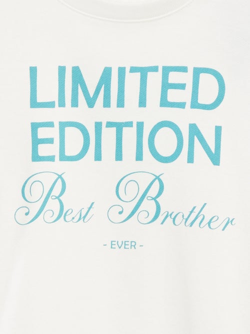 Sudadera estampada de chándal - Kiabi