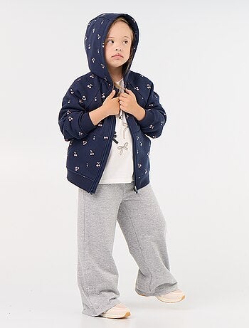 Sudadera estampada de felpa - colección fácil de poner