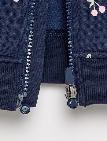 Sudadera estampada de felpa - colección fácil de poner