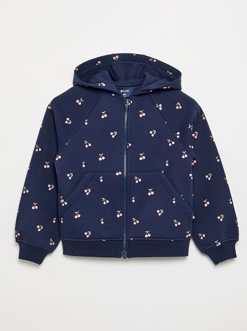 Sudadera estampada de felpa - colección fácil de poner - Kiabi