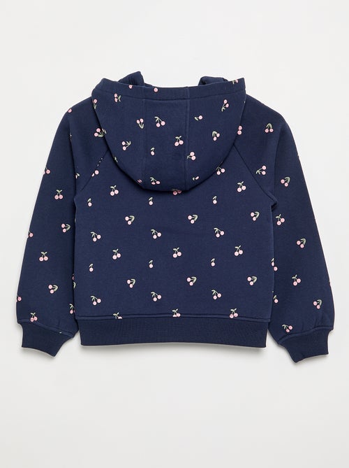 Sudadera estampada de felpa - colección fácil de poner - Kiabi