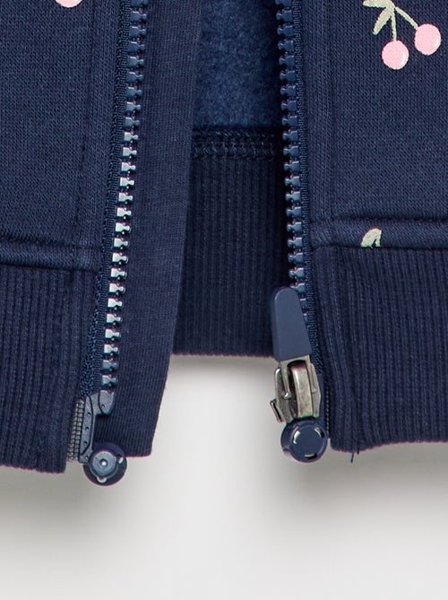 Sudadera estampada de felpa - colección fácil de poner - Kiabi