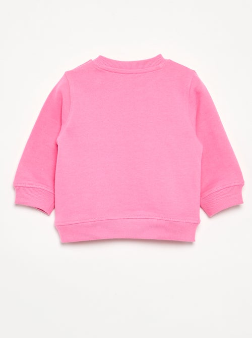 Sudadera estampada de felpa - Kiabi