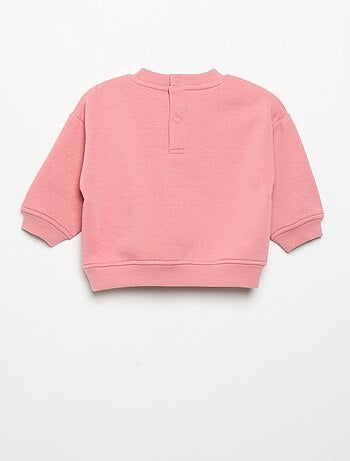 Sudadera estampada de manga larga