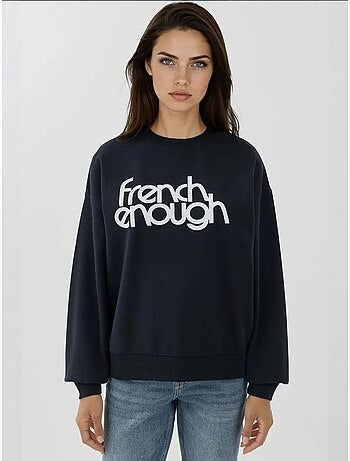 Sudadera estampada de manga larga y cuello redondo hiccup