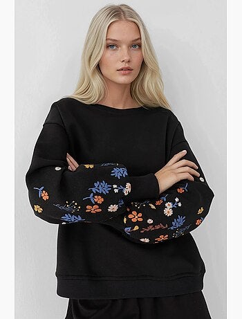 Sudadera estampada de manga larga y cuello redondo hiccup