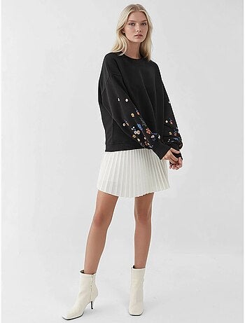 Sudadera estampada de manga larga y cuello redondo hiccup