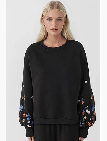 Sudadera estampada de manga larga y cuello redondo hiccup
