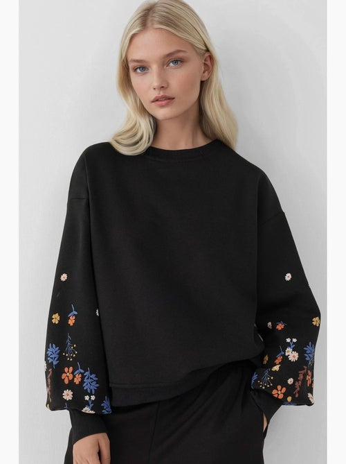 Sudadera estampada de manga larga y cuello redondo hiccup - Kiabi